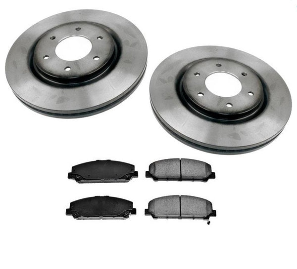 Pastillas de freno de rotores delanteros para Infiniti QX56 08-10 Nissan Armada 08-11 Titan 08-10