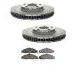 Front Brake Rotors & Ceramic Brake Pads Fits 98-02 Chevrolet Camaro Z28 3pc Kit