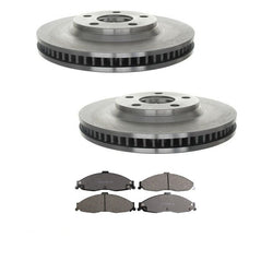 Front Brake Rotors & Ceramic Brake Pads Fits 98-02 Chevrolet Camaro Z28 3pc Kit