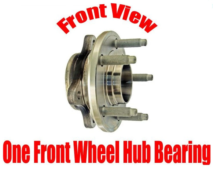 (1) 100% New Tested Front Hub & Bearing Assembly for 05-07 Ford Five Hundred
