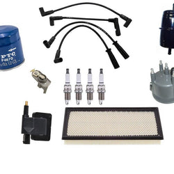 Cables de encendido Tapa Rotor y tapones Filtro de gas y aire de aceite para Jeep Cherokee 2.5L 91-93