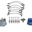 Ignition Wires Spark Plugs Rotor Oil Filter Fits Jeep Wrangler 4.0L 1991-1999