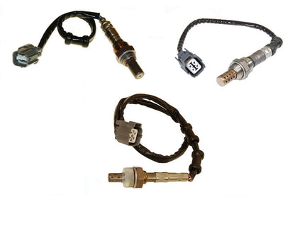 3 Pcs Front & Rear O2 Sensor fits for 2003-2005 Civic 1.3L Hybrid