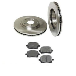 Fits 2001-2007 Toyota Highlander Front Brake Rotors & Ceramic Pads