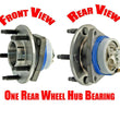 Axle Bearing and Hub Assembly (1) REAR WH512153 for 97-08 Corvette Rear
