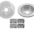 GS300 GS350 GS430 GS450H GS460 IS300 (1) 31446 Rear Premium Rotor