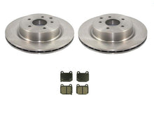 Brembo Style Rear Brake Rotors & Pads for 2003 2004 Infiniti G35 2003 2009 350Z