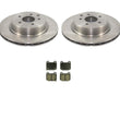 (2) Rotores y pastillas de freno estilo Brembo se adaptan a 03 04 Infiniti G35 03-09 350Z