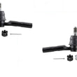 2004-2005 Explorer Mountaineer 01-05 Explorer Sport Trac (2) Outer Tie Rod Ends