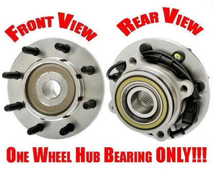 For 2003-2005 Ram 2500 3500 4X4 with ABS (1) Front Wheel Bearing REF 5103507AA