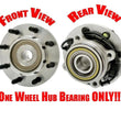 For 2003-2005 Ram 2500 3500 4X4 with ABS (1) Front Wheel Bearing REF 5103507AA