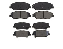 Set of Front and Rear Ceramic Brake Pads for Kia Sedona 2007-2012