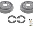 Fits For 95-05 Dodge Neon With 5 Stud Rear Brake Drum Drums & Shoes Hardware 4pc