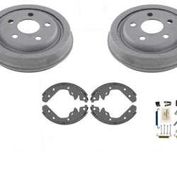 Fits For 95-05 Dodge Neon With 5 Stud Rear Brake Drum Drums & Shoes Hardware 4pc