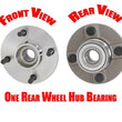 Rear Hub Wheel Bearing Assembly W/O ABS ONLY For 90-01 Nissan