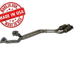 91-95 BMW 2.5L 525i Engine Y Pipe With Dual Catalytic Converter New Made in USA
