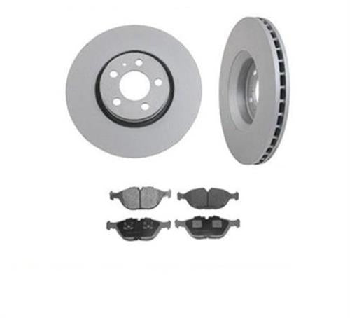 00-2002 E430 4 Matic (2) Front Brake Rotors & Brake Pads