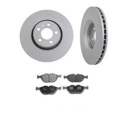 00-2002 E430 4 Matic (2) Front Brake Rotors & Brake Pads