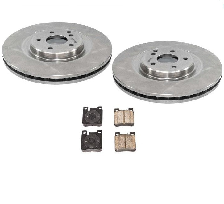 Brake Rotors Brake Pads 2000 2001 2002 Rear Wheel Drive for Mercedes-Benz E430