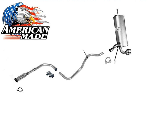 Extension Pipe & Muffler MADE IN USA for Oldsmobile Alero 2.2L 2.4L 3.4 99-04