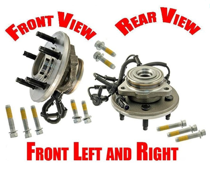 For 02-05 Explorer 4 Wheel Drive (2)  Tested Front Hub Wheel Assemblys