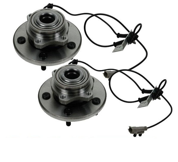 Se adapta a Pacifica WH513201 (2) conjunto de cubo y cojinete de rueda 04-06, delantero 