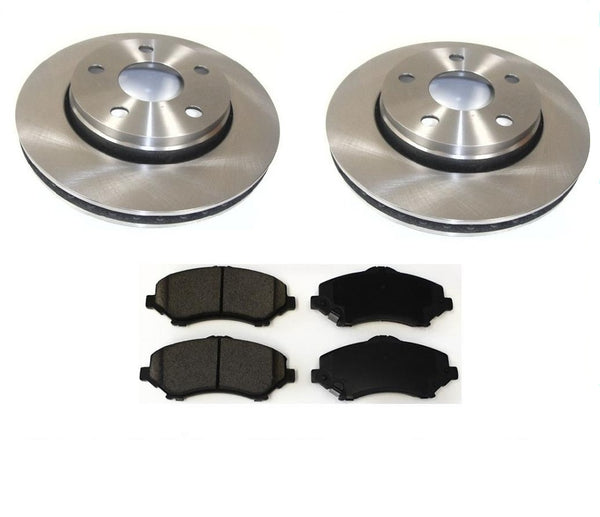 Se adapta al rotor de freno de disco delantero Jeep Wrangler 2007-2016 y pastillas de freno de cerámica.