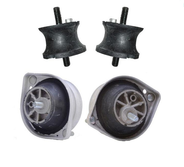 1992-1995 BMW 740Il 740I 540I E32 E31 E34 Kit de 4 piezas de montaje de motor automático Trans