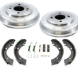 01-05 Civic 1.7L (2) Brake Drum & Brake Shoes + Brake Spring Combi Kit 4Pc