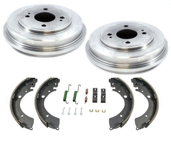 01-05 Civic 1.7L (2) Brake Drum & Brake Shoes + Brake Spring Combi Kit 4Pc