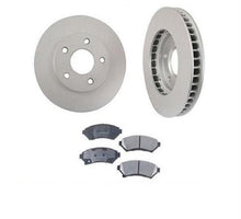 (2) Premium 55036 Disc Brake Rotor With CD699 Ceramic Front Pads