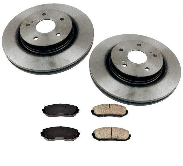 Nuevos rotores de freno delantero con pastillas de freno de cerámica para Suzuki Grand Vitara 2006-2013
