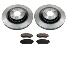 (2) FRONT Brake Rotors & Ceramic Pads 100% All New for Mazda CX-9 07-15