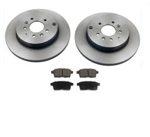 (2) Rear Brake Rotors & Ceramic Pads 100% All New for Mazda CX-9 07-15