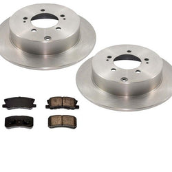 Rear Rotors & Ceramic Pads for Mitsubishi Outlander 07-08 Lancer Ralliart 09-13