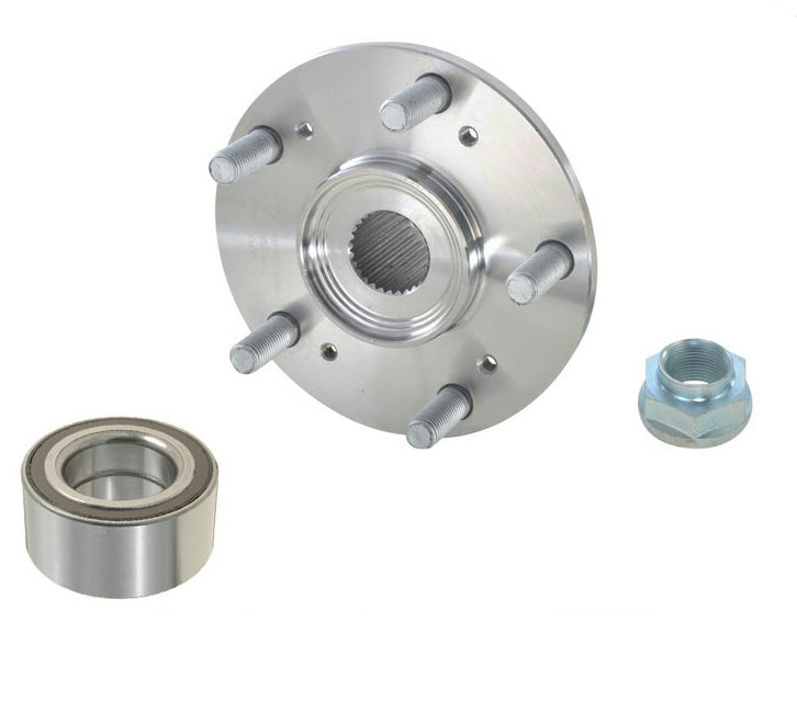 02-07 Accord 2.4L Automatic Front Wheel Hub & Hub Bearing Kit REF# 63085