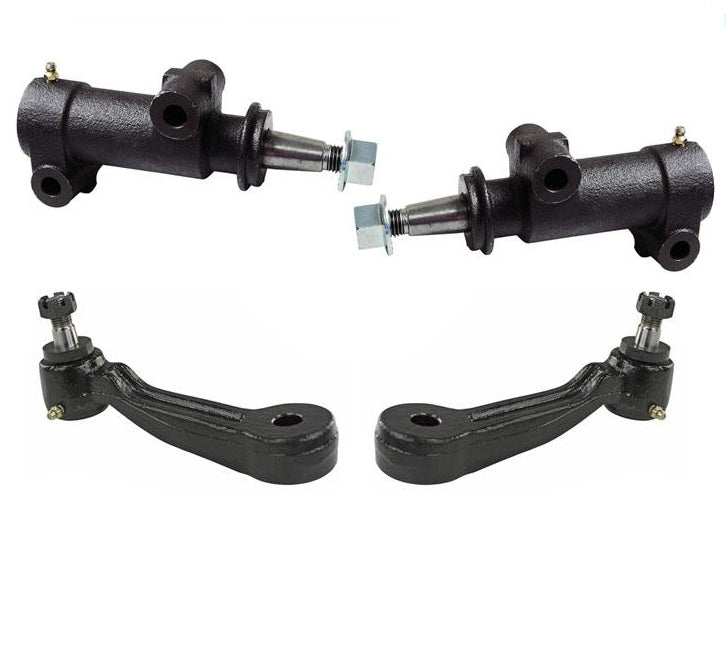 (2) IDLER ARMS & (2) IDLER ARM BRACKET MOUNT for 96-02 Express Van 4Pc New