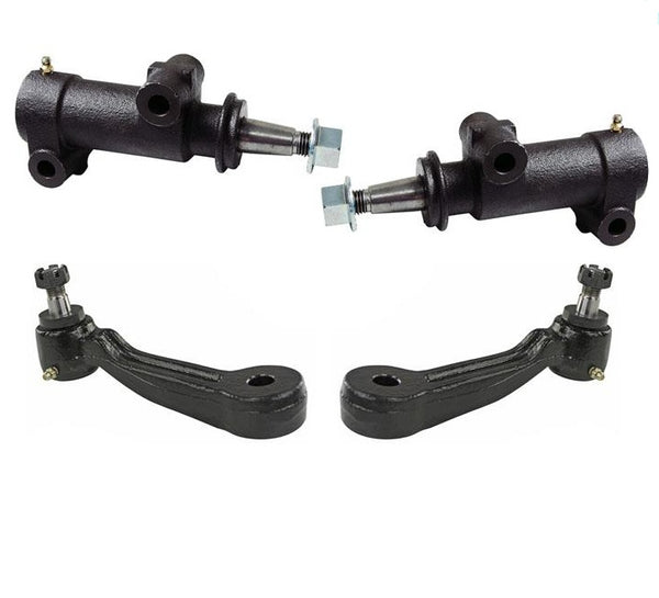 (2) IDLER ARMS & (2) IDLER ARM BRACKET MOUNT for 96-02 Express Van 4Pc New