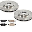 For 2006-2011 ML350 Gas Engine W/ 330MM 13 Inch Front Brake Rotors & Brake Pads