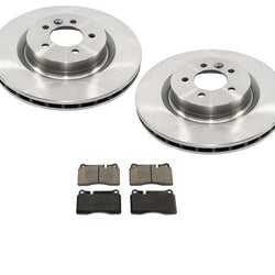 Se adapta a Range Rover Sport 4.2L sobrealimentado (2) pastillas y rotores de freno delantero 06-09