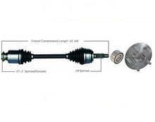 Semieje delantero derecho completo para Honda Civic SI 2006, 2007, 2011