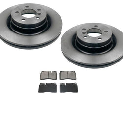 (2) Frt Brake Disc Rotors Pads 102.12630 34337 fits 06-12 Land Rover Range Rover