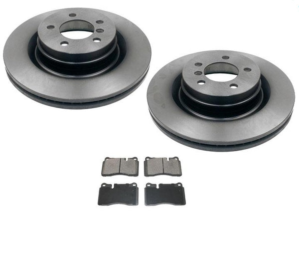(2) Frt Brake Disc Rotors Pads 102.12630 34337 fits 06-12 Land Rover Range Rover