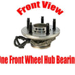 100% New One Front Wheel Hub Bearing 4 Door 4 Wheel Drive Ford Explorer 02-05