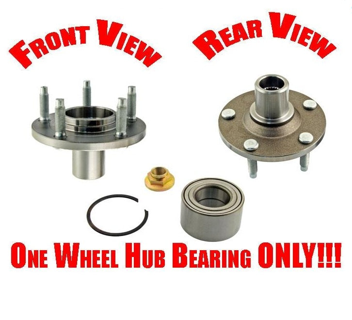 (1) Front Axle Bearing and Hub Kit Fits Fot 01-2012 Ford Escape REF# 518515