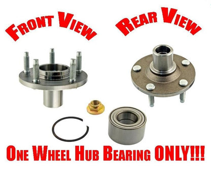 (1) Front Axle Bearing and Hub Kit Fits Fot 01-2012 Ford Escape REF# 518515