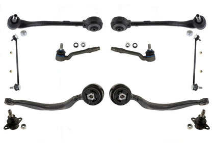 Front Control Arms Ball Joints Tie Rods Stabalizer Links For 2001-2005 BMW X5