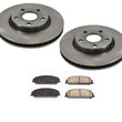 08-09 Pontiac G8 3.6L V6 Rotores de freno de disco delantero y pastillas de freno de cerámica
