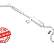Para Honda Odyssey 1999- 2004, silenciador de escape de tubo medio y trasero, nuevo sistema
