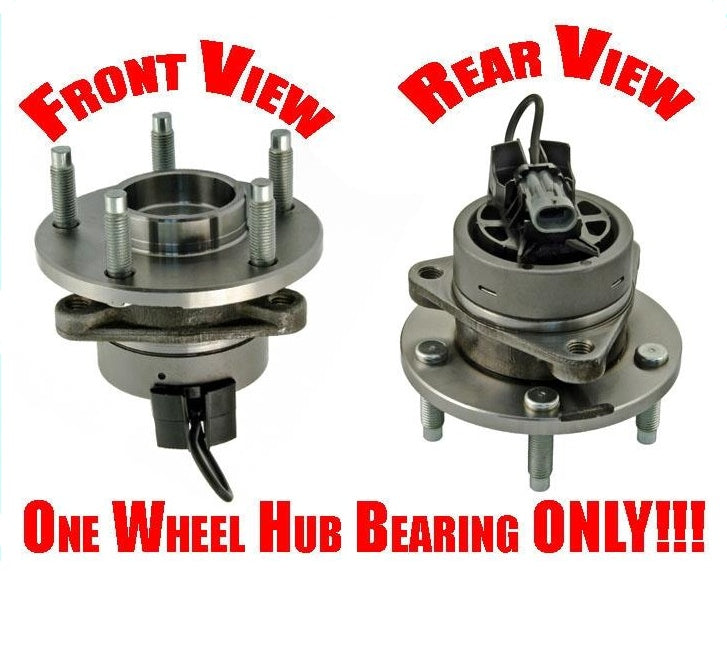 (1) Wheel Bearing Hub Assembly Front 05-10 Cobalt 5 Stud W/ ABS Braking System